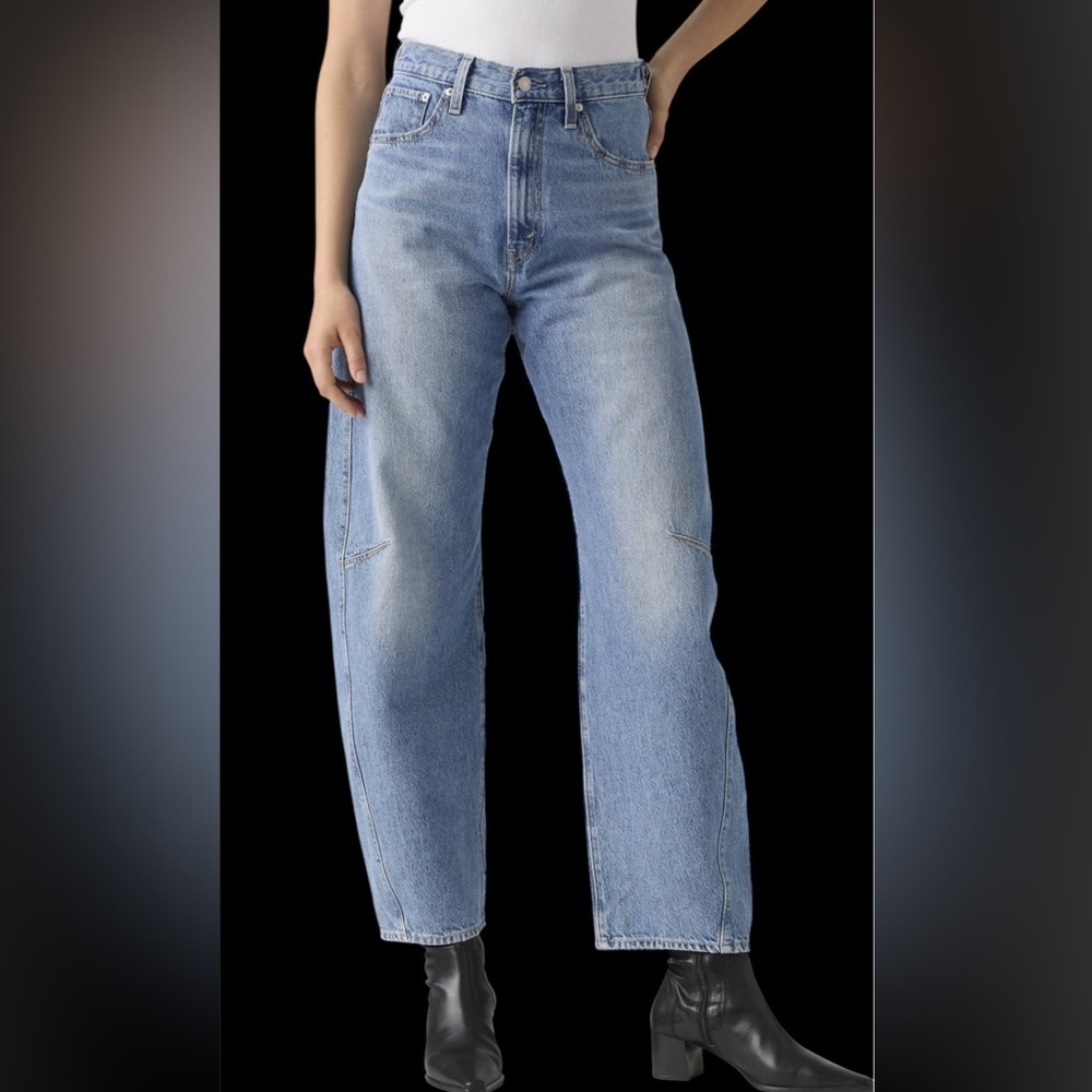 Free People High Rise Blue Jeans